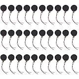 AEDIKO 30pcs 10mmx3mm Mini Vibration Motors DC 3V 12000RPM Self Adhesive Flat Coin-Button Motors for Mobile Cell Phone Pager 