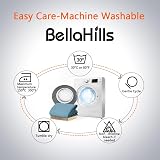 BellaHills Reversible Water Resistant 3 Seater Sofa Cover Smoke Blue Beige view 6