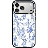 CASETiFY Impact iPhone 17 Pro Max Case [Slim/Compatible with Magsafe / 8.2 ft. 4X Military Grade Drop Protection] - Moon Caravan Toile - Matte Black