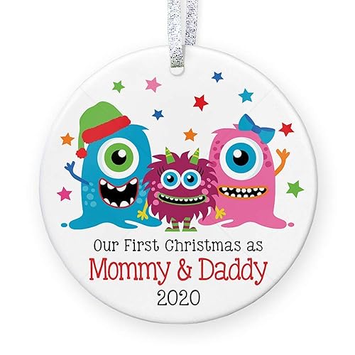 first christmas as daddy ornament