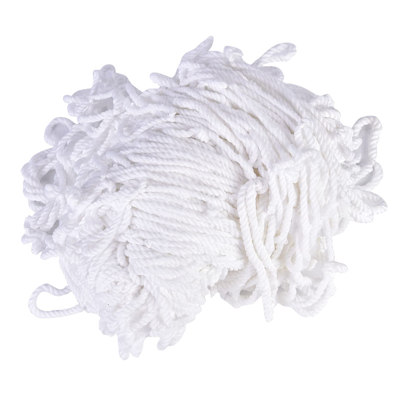 Cocoarm Football Net Firm Polypropylene Fiber Soccer Net 3mx2m Football Goal Net for Soccer and Football Practice, White Soccer Goal Net Great Match Training Tools for Football Lovers