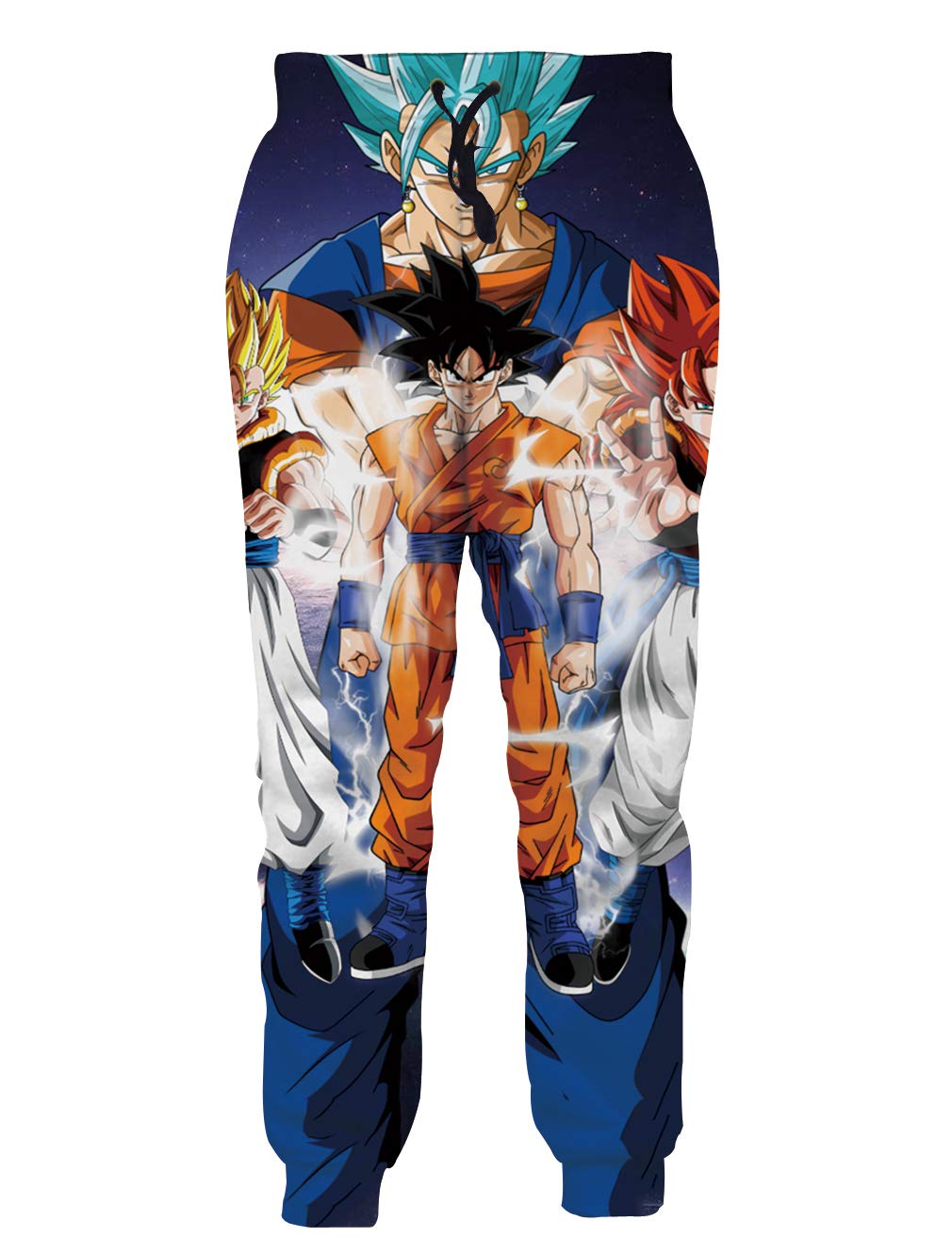 Cooleader 80s Sweatpants For Men Dragon Ball Z Super Saiyan