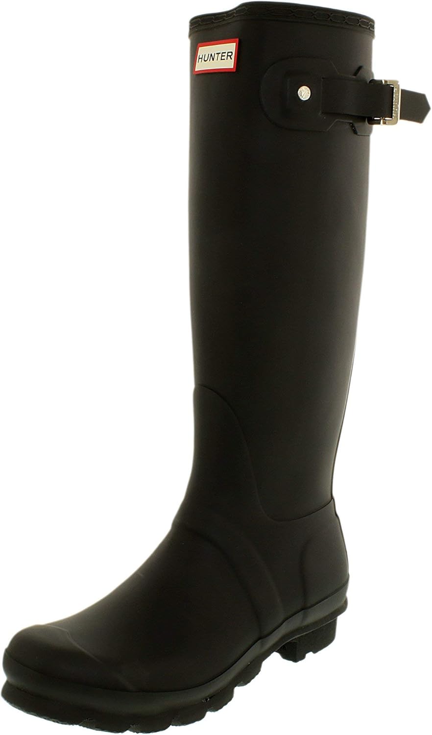 hunter tall matte black boots