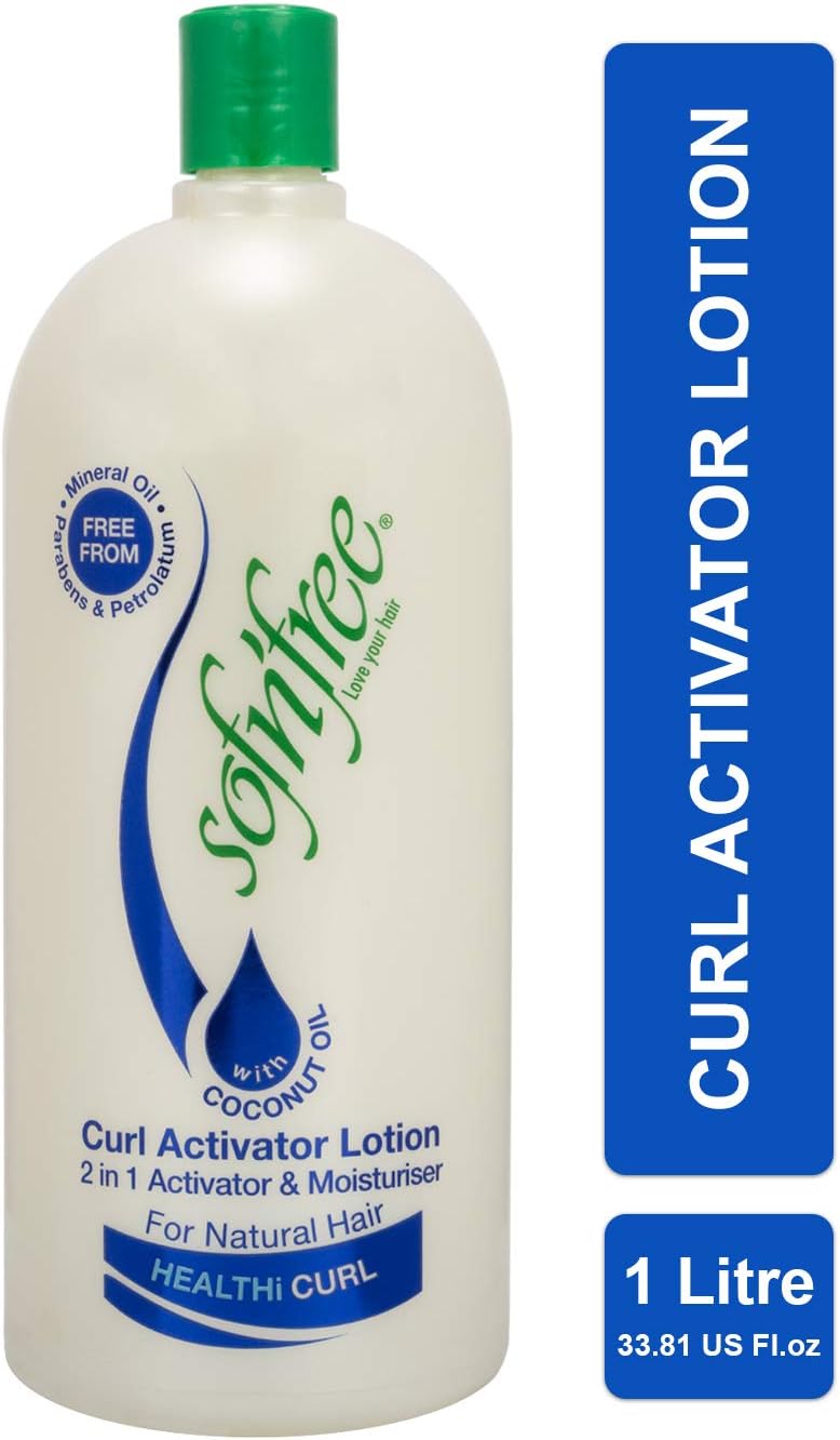 Sofn Curl Activator Lotion with Vitamin E & Panthenol for Natural Hair - Image 3