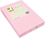 Q-Connect Pink A4 Copier Paper 80gsm Ream Pack of 500 KF01095 view 1