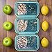 MealPrep 3-Pack Rectangular Glass Food Storage Containers - 3.5 Cups (28 Ounces) - BPA Free - Dishwasher, Microwave, Oven, Freezer Safe - Leak Resistant - Minimalist Style
