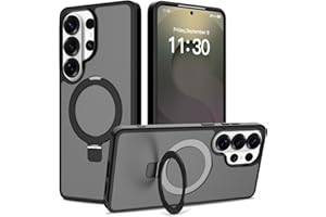 for Samsung Galaxy S26 Ultra Case: 2-in-1 Magnetic Ring Kickstand & Holder, Compatible with MagSafe, Military-Grade Drop Prot