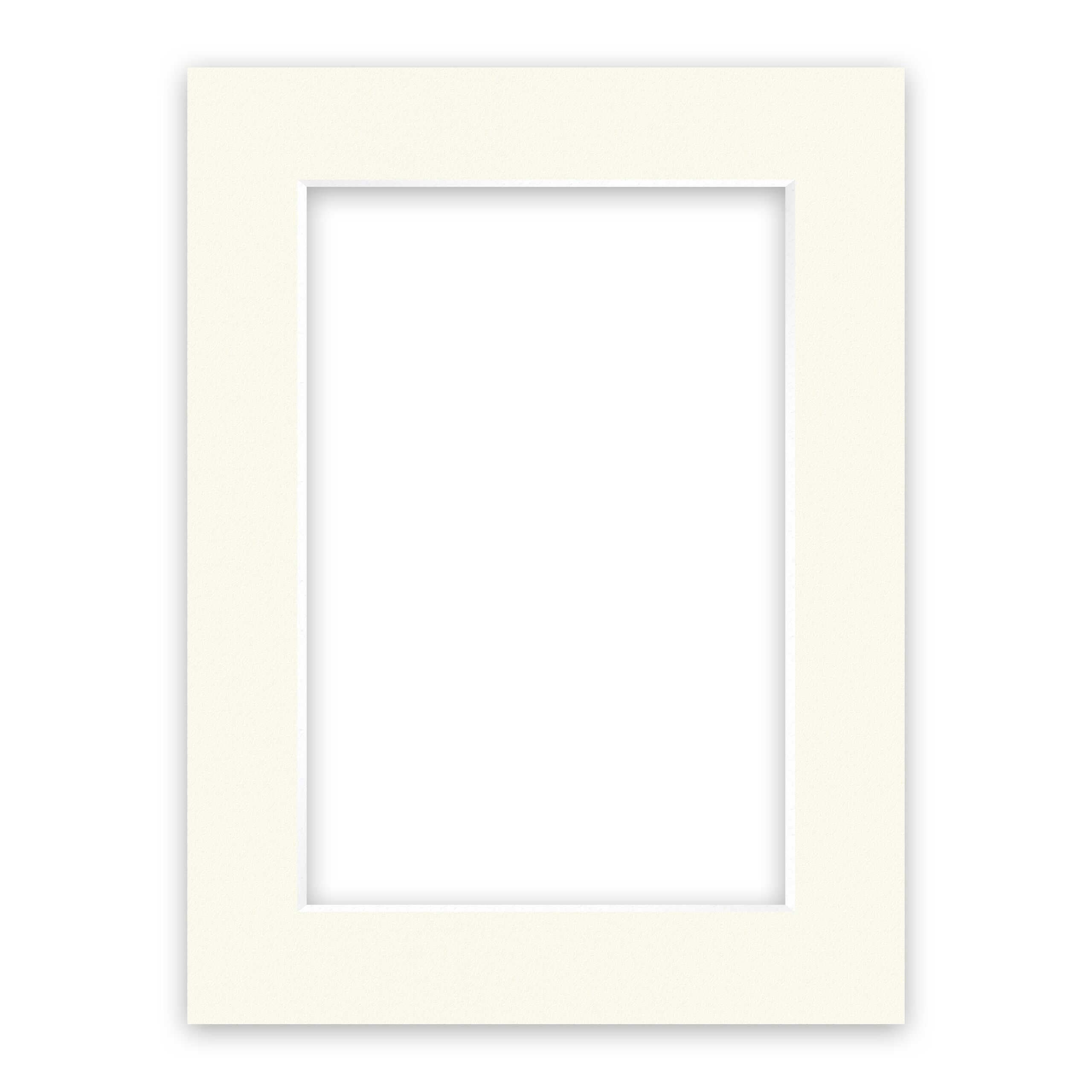 nielsen Conservation Picture Mount - Ivory White 60x80cm - Fits 40x60cm Photo - Acid-Free, pH Neutral and Protective, Smooth Surface