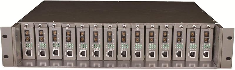 TP-Link TL-MC1400 14-Slot Rackmount Unmanaged Media Converter Chassis Chassis
