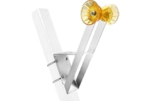 Venussar Boat Trailer Winch Seat with Roller, Boat Trailer Winch Stand for 2" and 3" Winch Posts, Boat Winch Mount with U-Bolts 3 Inch(Not Include Winch Post)