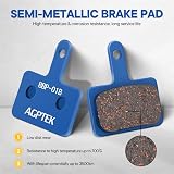 AGPTEK Bike Brake Pads 4 Pairs Disc for Shimano M515 M525 C501 C601 M415 M416 view 3