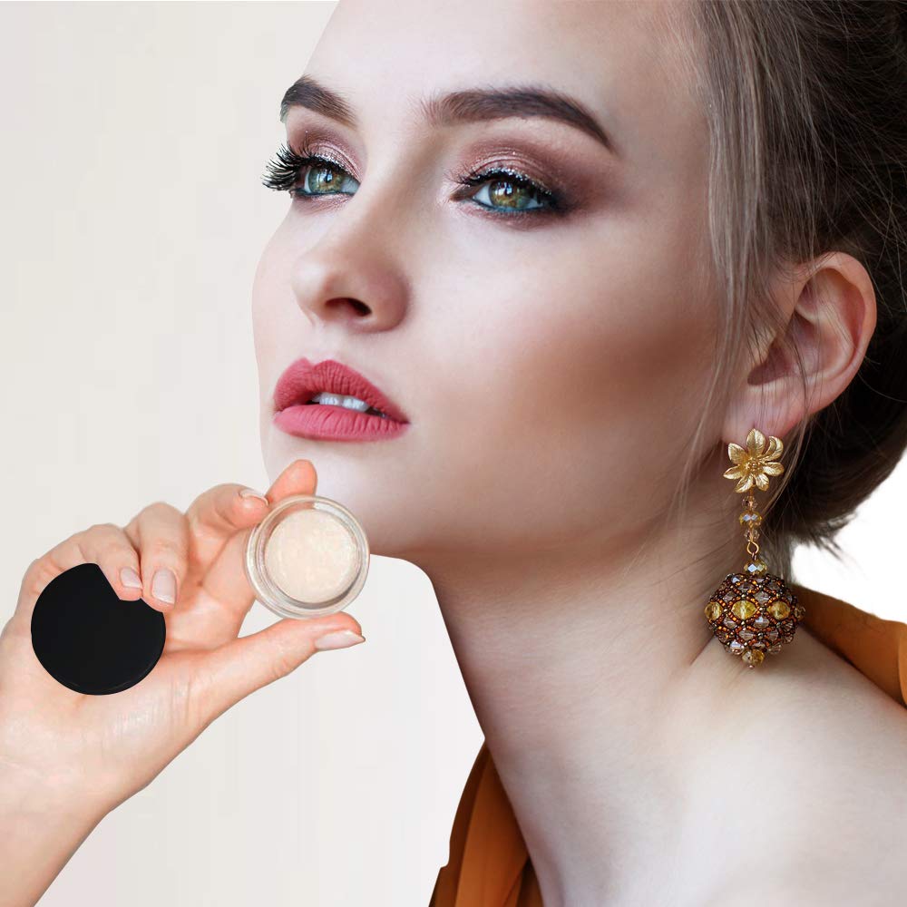 5 Gram Cosmetic Containers 50pcs Sample Jars Tiny Makeup Sample Containers with lids : Beauty