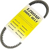 EZROAD Aramid Clutch Drive Belt 5S9-E7641-00-00 Compatible with Yamaha Zuma 125 YW125 2009-2021 YW125YB YW125YL YW125YY YW125ZL YW125ZW YW125AB YW125BB BWS Scooter Motorcycle Fiber 5S9E76410000