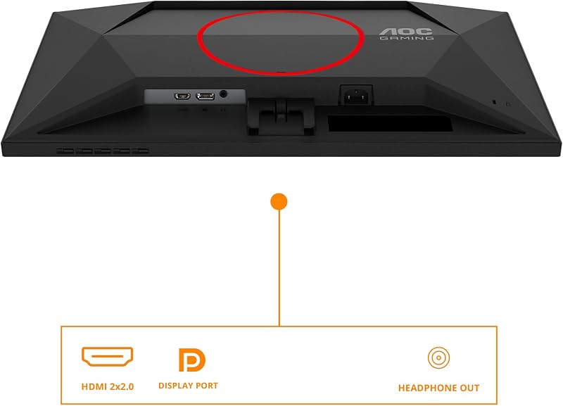 24G4HRE 24 Zoll FHD Gaming Monitor, 200Hz, Fast IPS Panel, 1ms GtG, HDR10, G-Sync Compatible, Lautsprecher,(1920x1080 HDMI 2X 2.0) Schwarz