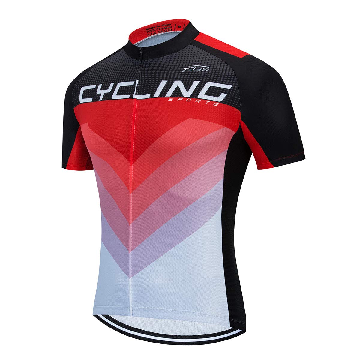 Cycling Jersey Men, Summer Short Sleeved Bike
