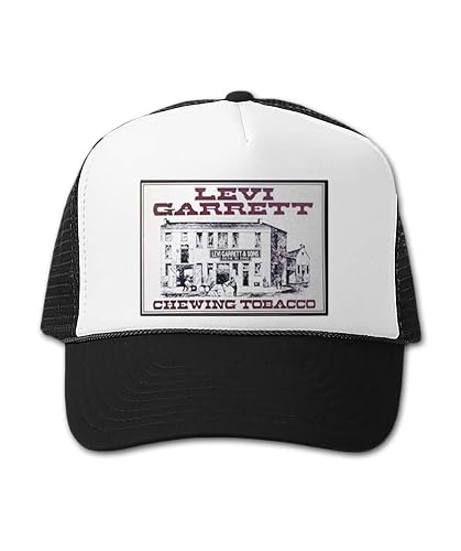 levi garrett chewing tobacco hat Vintage 80s 5 Star Tabacco Mesh Trucker Retro Levi Garrett Hat -