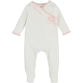 Mud Pie baby-girls Children's Rib Chainstitch Sleeper