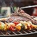 Sorbus BBQ Hook Food Flipper Set – Great Barbecue Stick & Cooking Turner Hooks for Bacon Meat Vegetables Sausage Fish Chicken Steak Ribs and More – Set of 2
