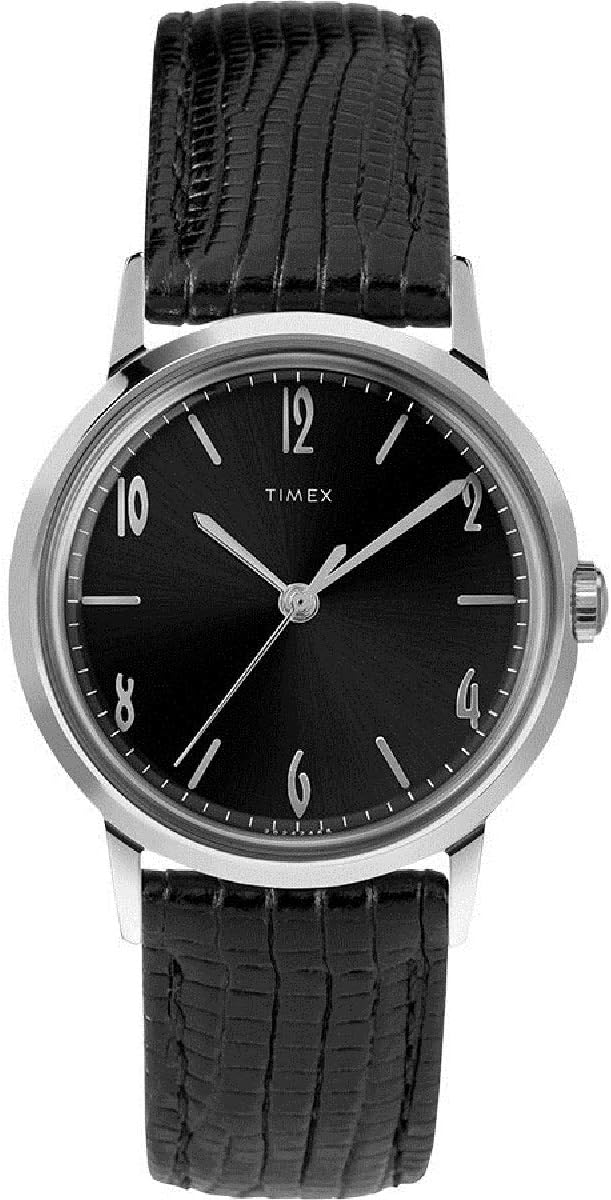 Timex Marlin Quartz Movement Black Dial Men's Watch TW2T18200