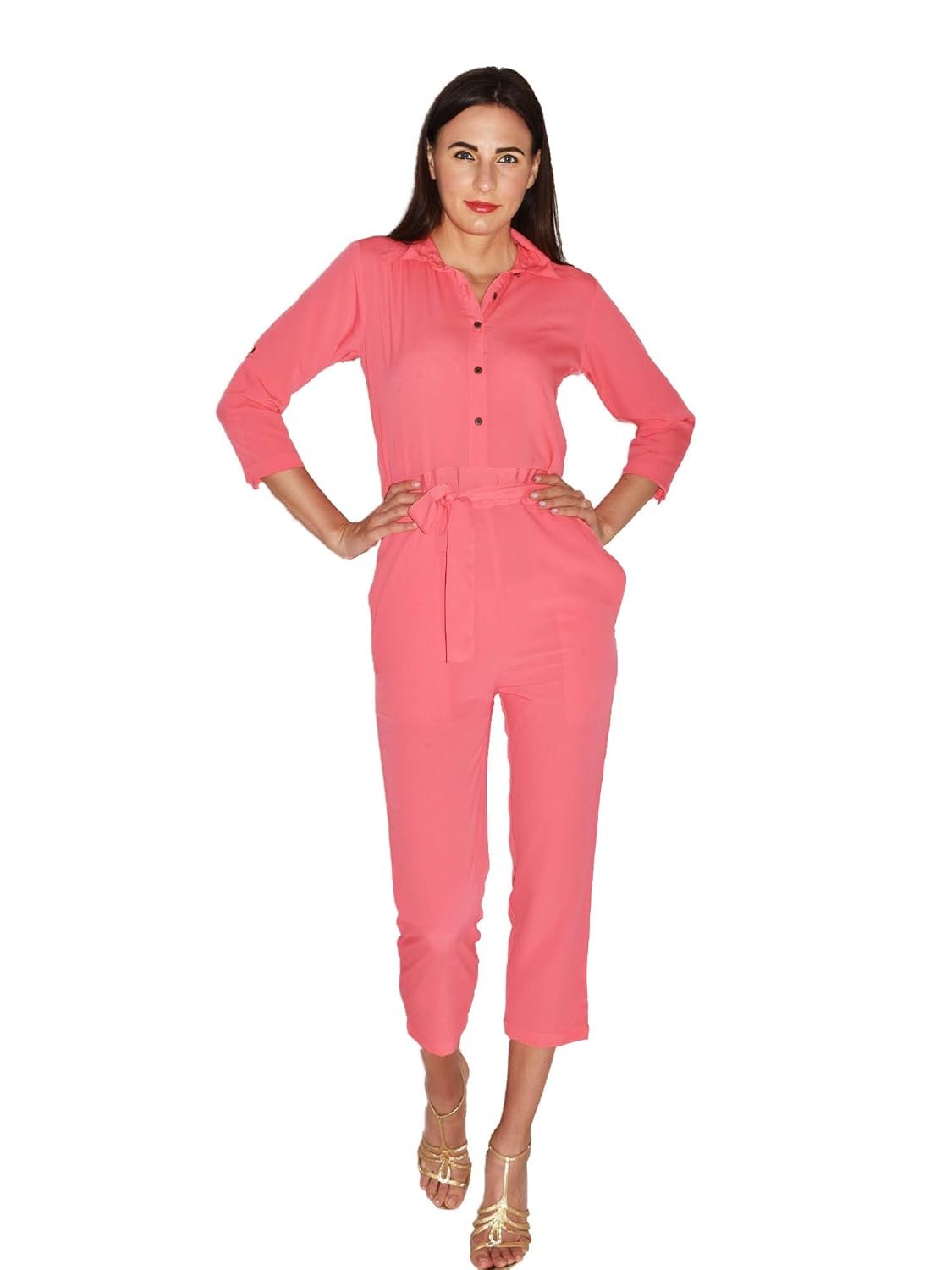 pink jumpsuit amazon