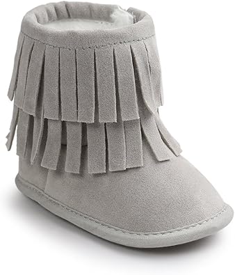 infant grey boots