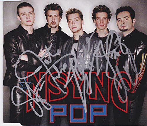 N'SYNC "Pop" signed CD