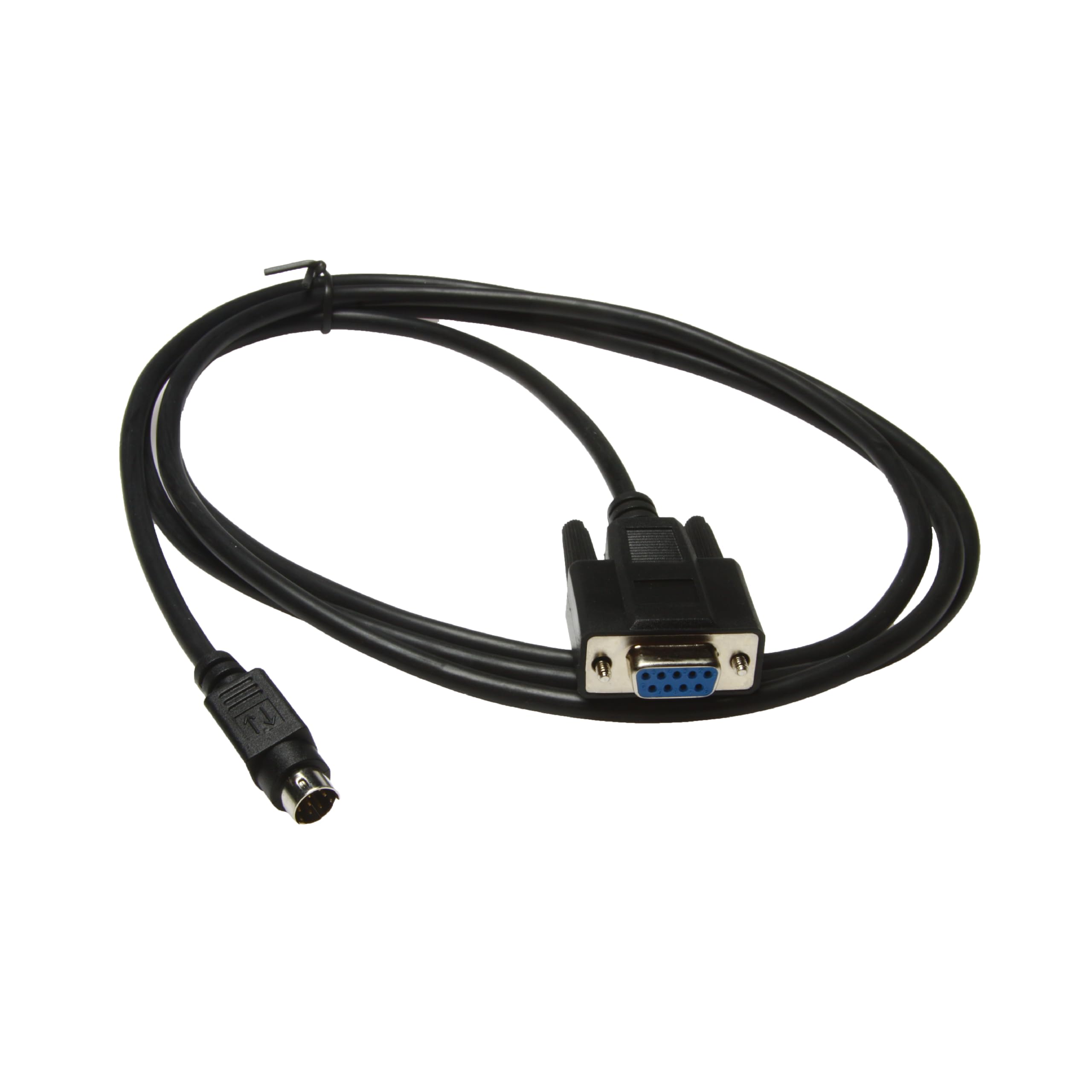 Wirenest 12ft VISCA PTZ Camera Control Cable for Sony EVI/BRC/SRG Series RS232 8 Pin Mini DIN to DB9F Serial