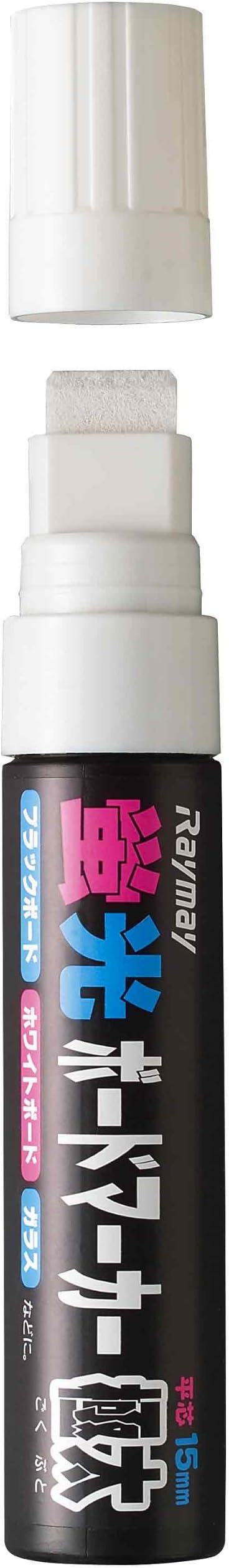 Lei May Fujii board fluorescent marker thick white LBM482W (japan import)