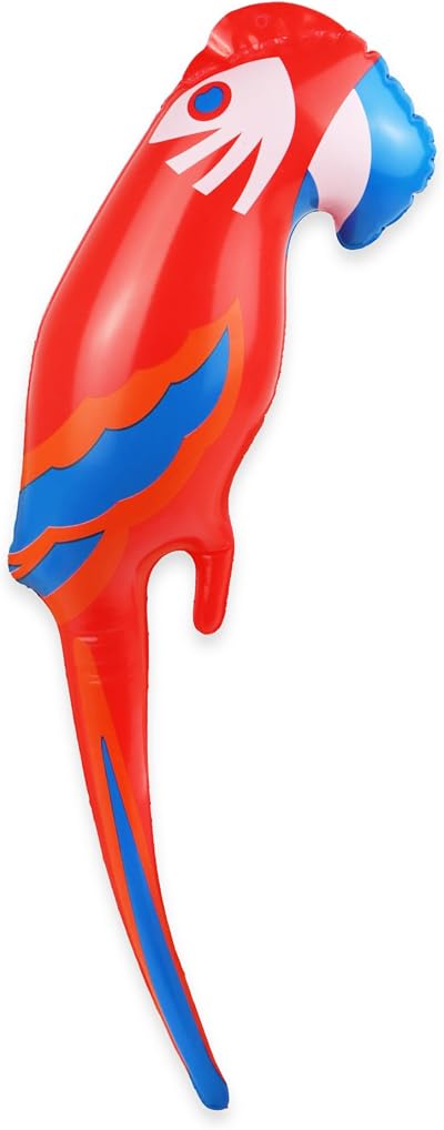 HENBRANDT Inflatable Parrot 48cm Party Bag Filler Toy Fun Decoration