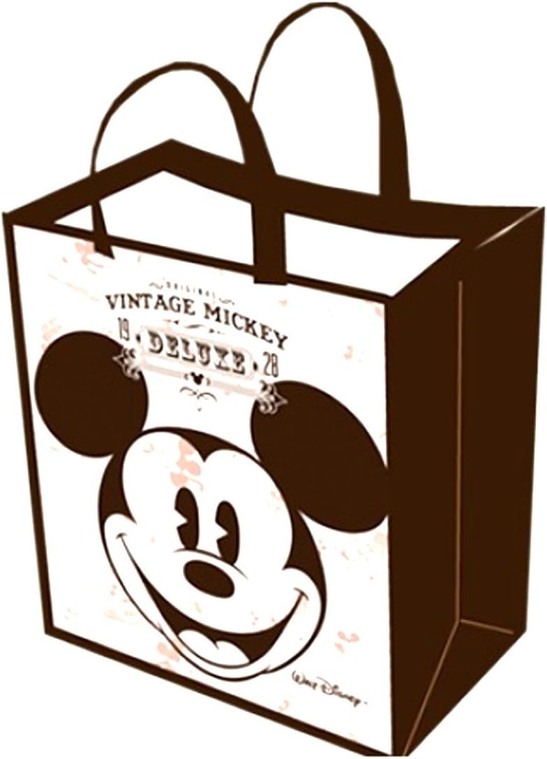 Vintage Style Mickey Mouse Face Non-Woven Tote Bag