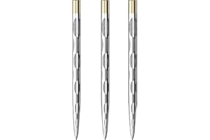 Mission Darts Laser Plus Lasered Steel Tip Points | Solid Arc |Multiple Colours and Sizes