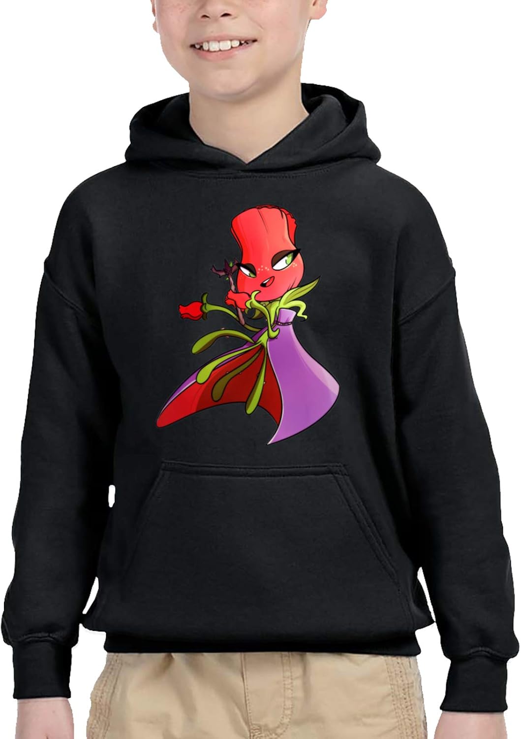 boys rose hoodie