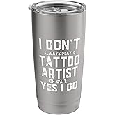 Tattoo Artist Costume Funny Tattooist Body Art Tattooing Stainless Steel Insulated Tumbler