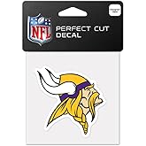 WinCraft Minnesota Vikings Logo Die Cut 4x4 Decals