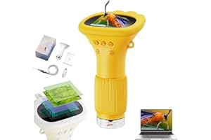 Buggy Lens Microscope Toy, Buggy Lens Microscope Toy,Buggylens Magnifier, Portable Handheld 2" IPS Screen 1000x Handheld Digi