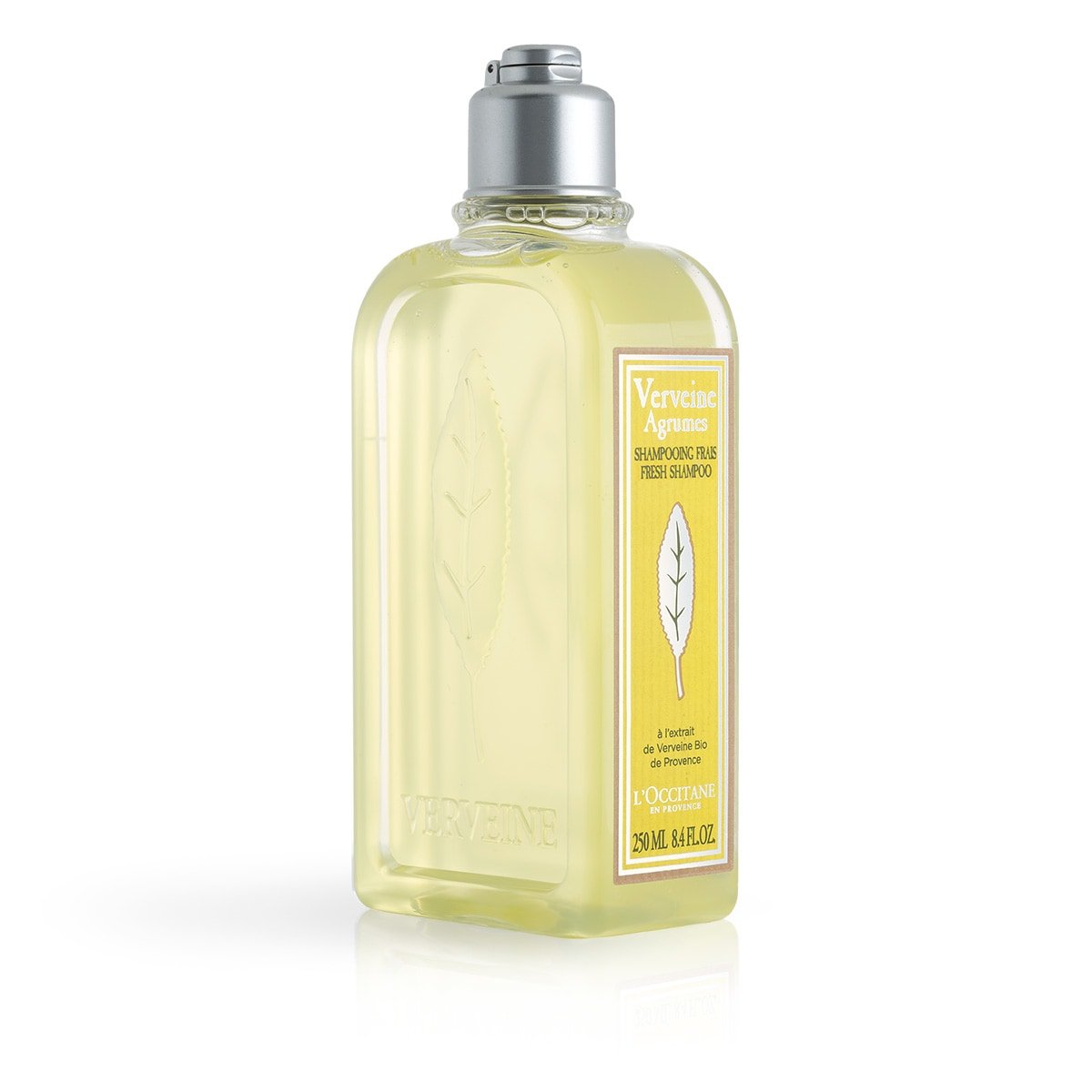 L'Occitane Crisp Citrus Verbena Shampoo Enriched With Grapefruit Extract and Organic Verbena, 8.4 Fl. oz.