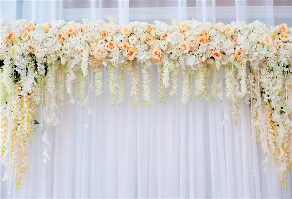 Amazon Com Leyiyi 7x5ft Wedding Ceremony Room Interior Backdrop