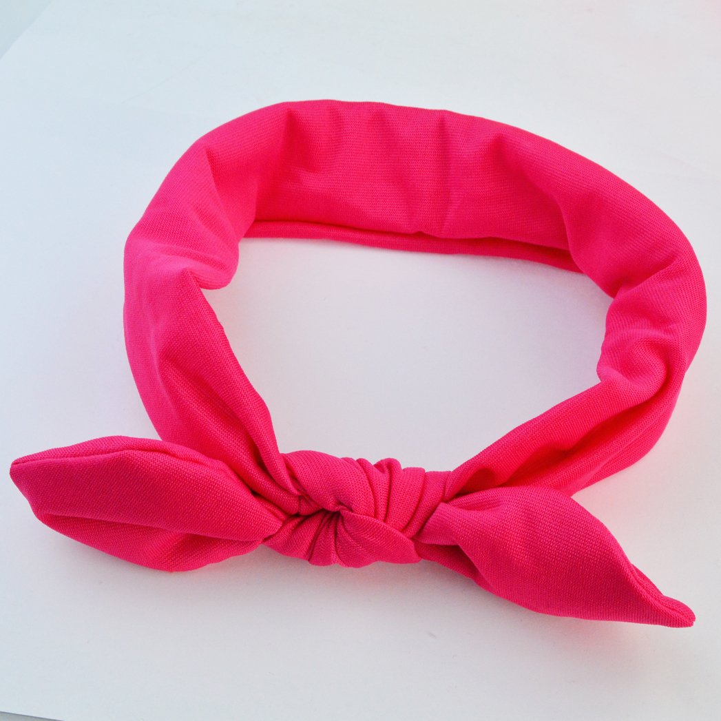 Miayon Women Headbands Headwraps Hair Bands Bows Accessories Turban Head Wraps Cotton 10pcs Solid Color Fashion Sport : Beauty