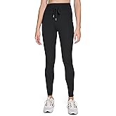 Tommy Hilfiger Womens Drawstring High Waisted Performance Legging