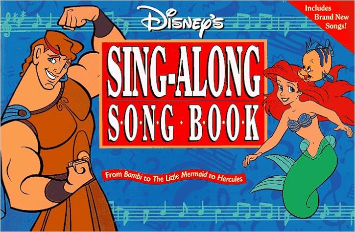 Amazon Com Disney S Sing Along Song Book Jim Fanning Russell Schroeder Books