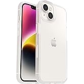 OtterBox iPhone 14 & iPhone 13 Prefix Series Case - CLEAR , ultra-thin, pocket-friendly, raised edges protect camera & screen, wireless charging compatible