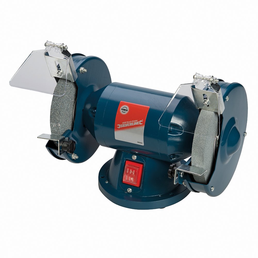 Silverstorm 263524 - 200W 150mm (6") Bench Grinder 230V