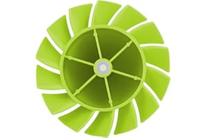 AOHEKE 529437004 Blower Fan Blade-for Ryobi 18V Cordless Leaf Blower Models P2108, P21081, P21081VN, and P21081VNM - Replaces 529437001 and 529437003 - Yard Blower Accessories