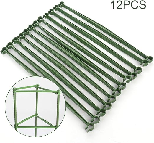 TETHYSUN - 12 Brazos de estaca para Jaula de Tomate, estacas de ...