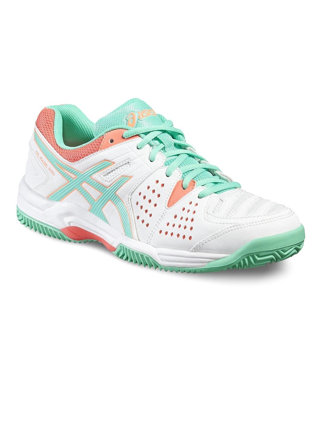 asics gel padel pro 3 sg hombre verdes