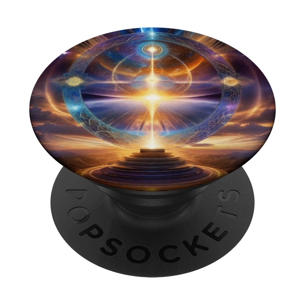 Metaphysical New Age Spiritual Angelic Magic Hippie Bohemian PopSockets Swappable PopGrip