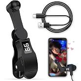 Auto Clicker for Smart Phone, Phone Screen Device Speed Clicker for Android IOS Apps, Fast Click Simulation Finger Continuous Click for Gaming, Live Broadcasts Likes, Adjustable Speed Physical Clicker