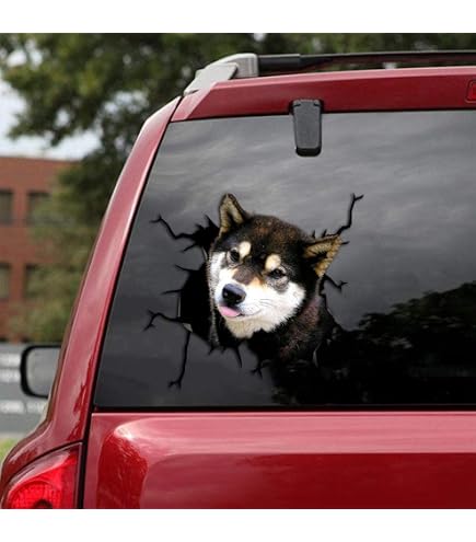 thumbnail image 2 of Ocean Gift Blue Heeler Car Stickers, Dog Car Decals, 2 Pack, Realistic... 2 of 10