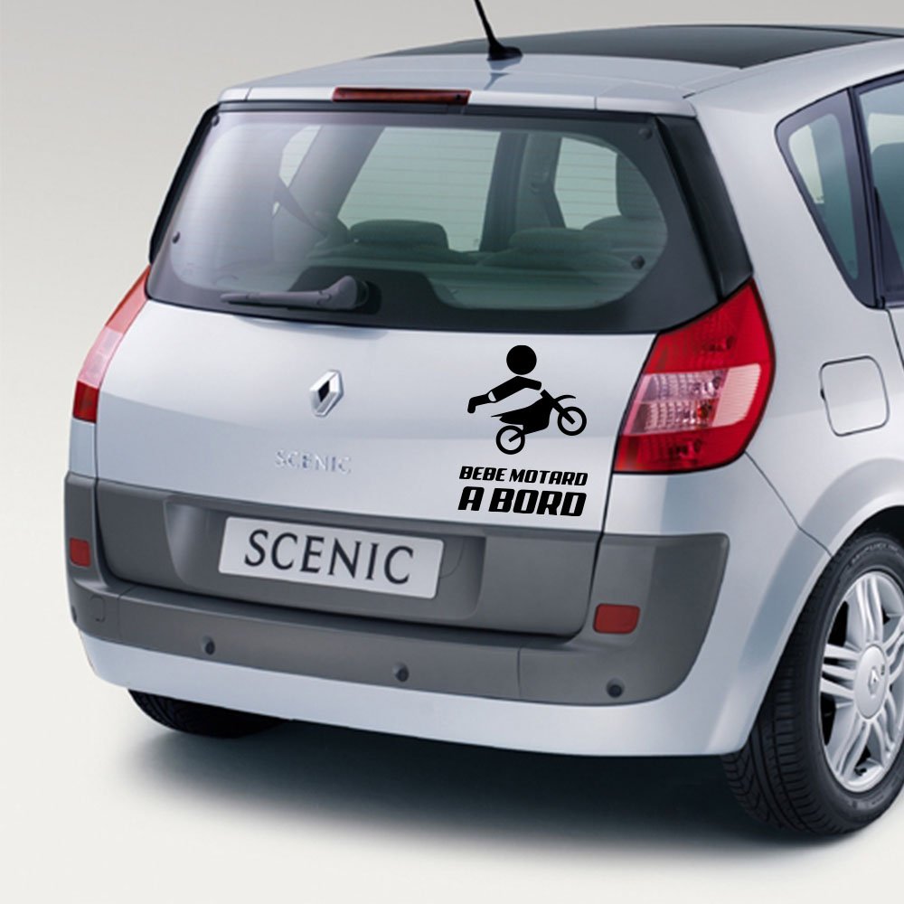 Anakiss Sticker Bebe A Bord Pour Voiture Bebe Rider A Bord Cm Blanc Auto Et Moto Autocollants Bebe A Bord Ad A Com Ec