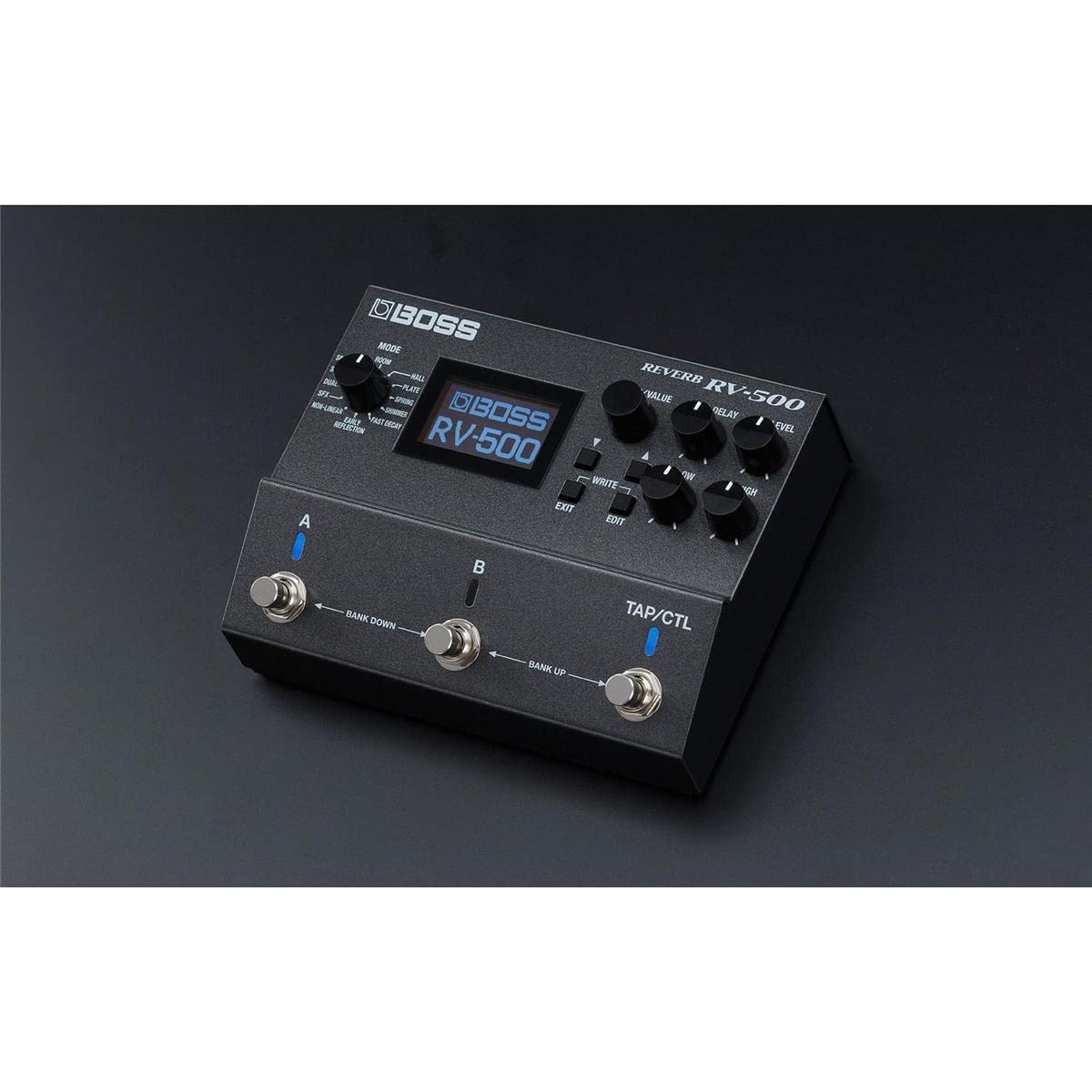 BOSS RV-500 Reverb Effects Pedal, Erstklassige 32 Bit AD/DA-Wandlung mit 32 Bit Fließkommaberechnung und 96 kHz Samplingrate in Studioqualität 3